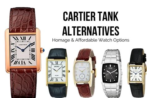 cartier tank cheap alternatives|knockoff cartier tank watch.